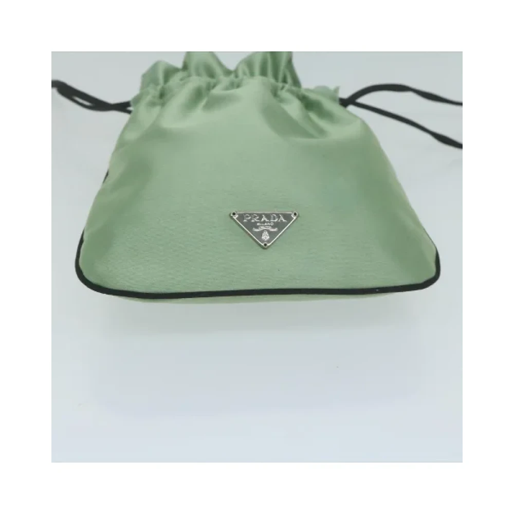 Prada Vintage Pre-owned Fabric home-office Green Dames