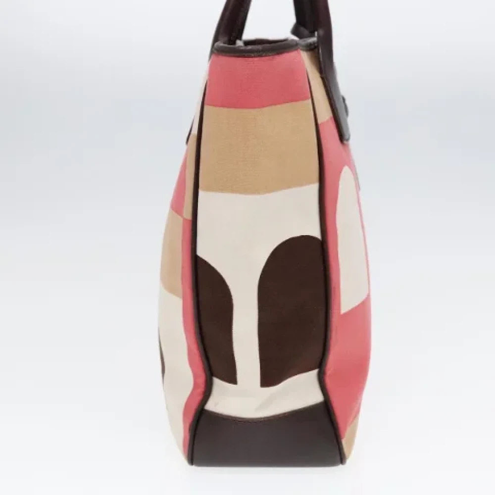 Bally Pre-owned Canvas totes Pink Dames