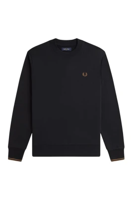 Contrast Crewneck Sweatshirt