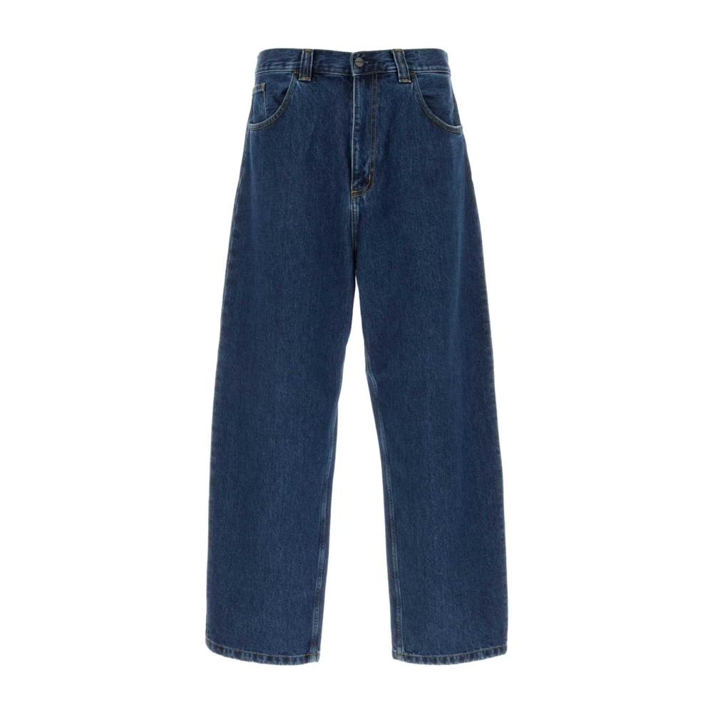 Carhartt WIP Brandon Denim Broek Blue Heren