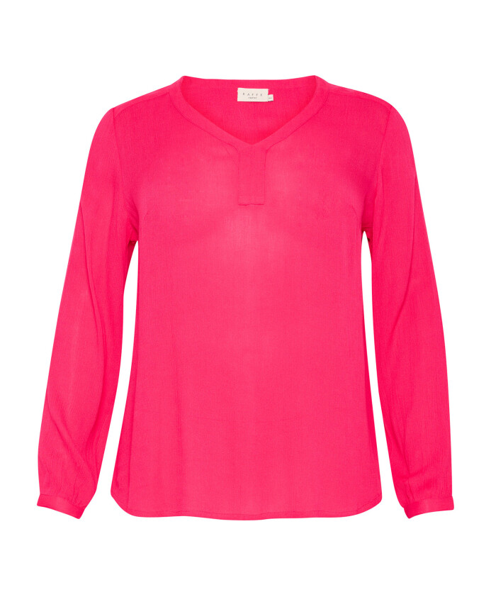 blouse-framboise-col-en-v