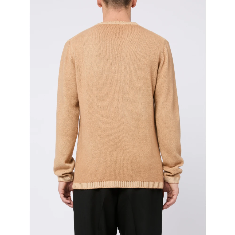 Daniele Fiesoli Beige Cashmere Sweater Aw24 Beige Heren
