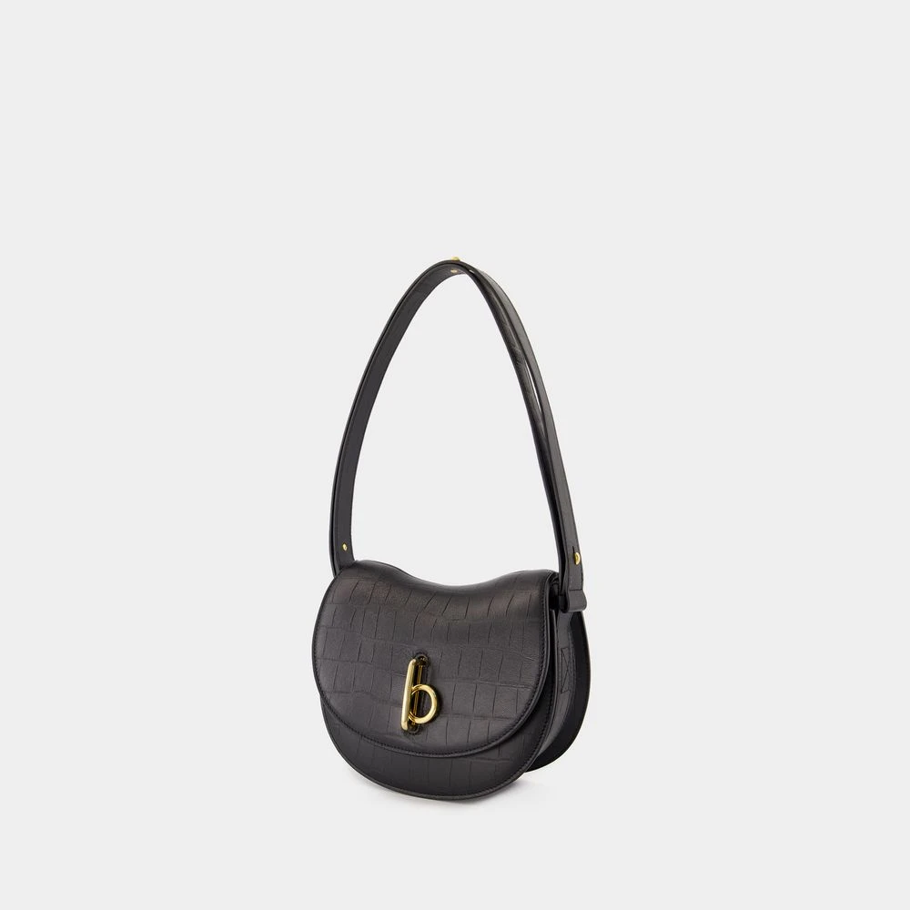 Burberry Gewatteerde Rocking Horse Tas Zwart Black Dames