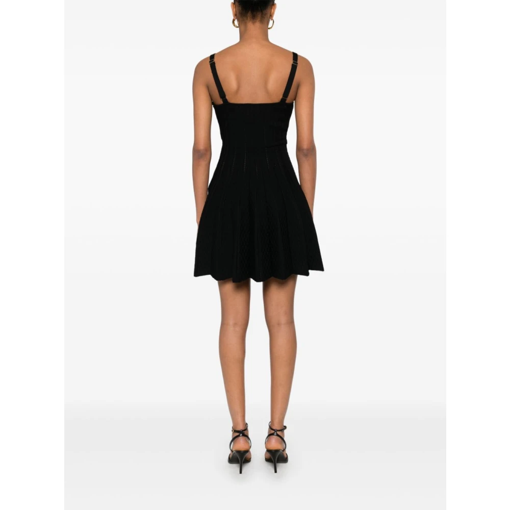 Elisabetta Franchi Zwarte Jurk Dameskleding Black Dames