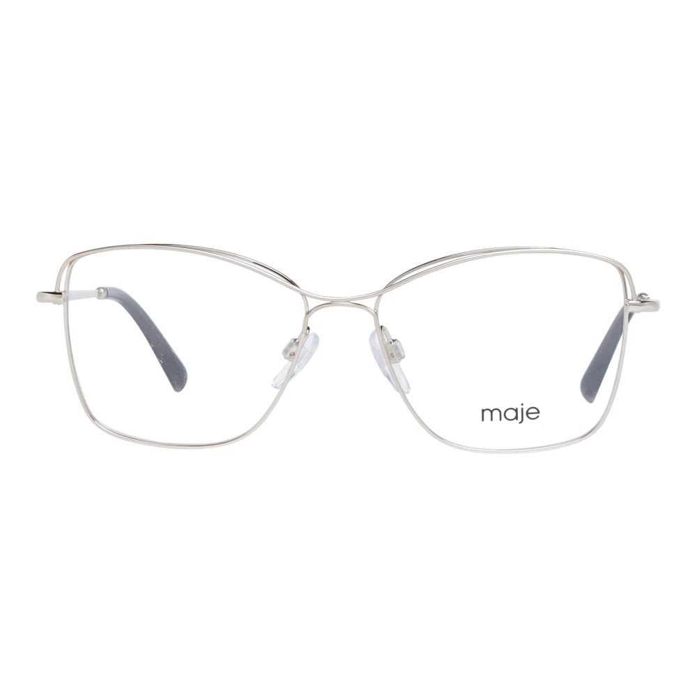 Maje Gouden Vierkante Dames Optische Brillen Yellow Unisex