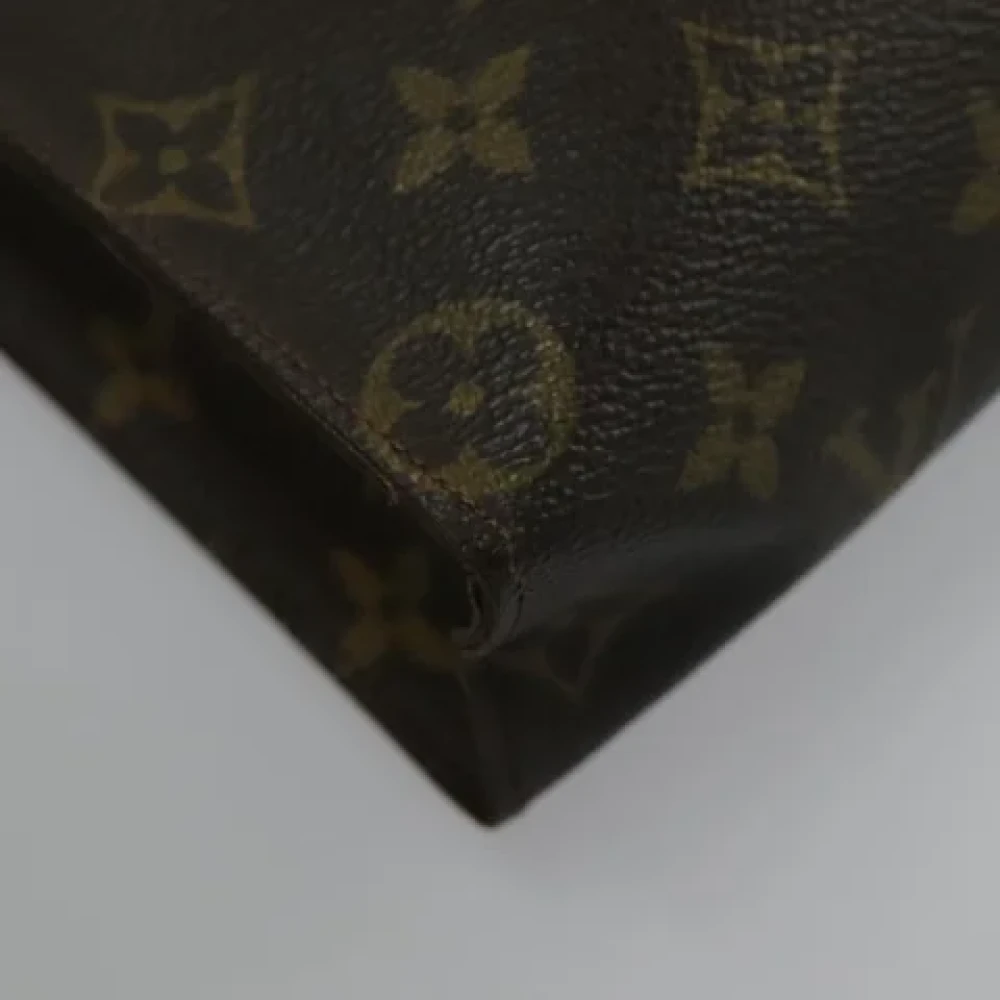 Louis Vuitton Vintage Pre-owned Canvas pouches Brown Dames