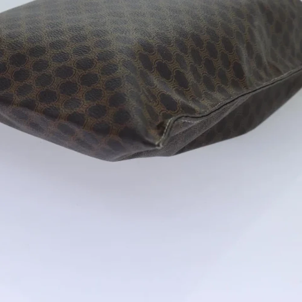 Celine Vintage Pre-owned Canvas clutches Brown Dames