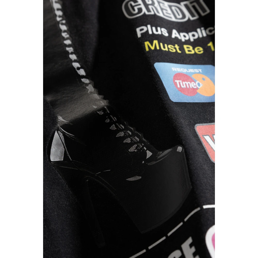 Vetements Hoodie Black Heren