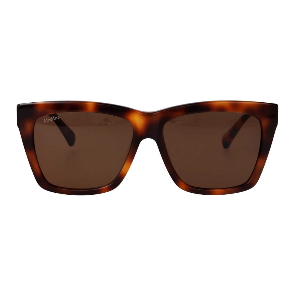 Max Mara Brown Sunglasses, Female, 54 Mm, Mm0193 Sunglasses