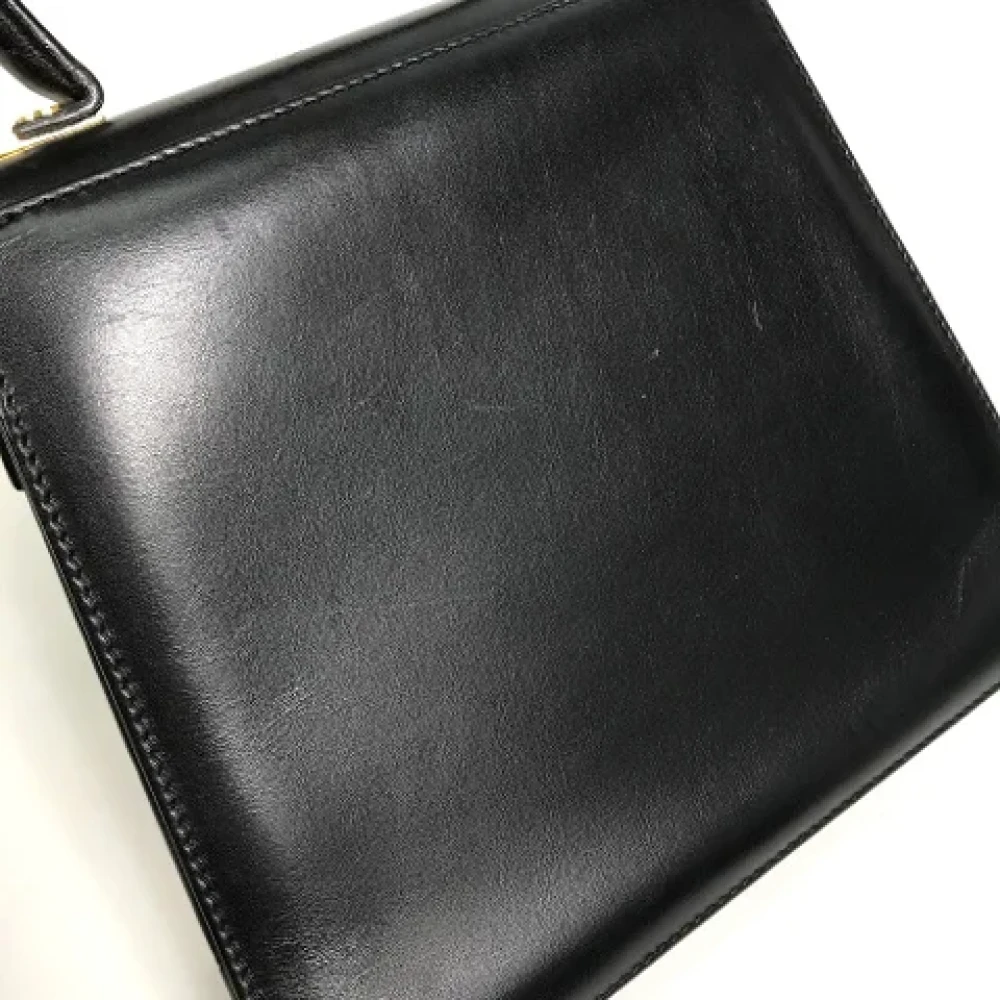 Salvatore Ferragamo Pre-owned Leather handbags Black Dames