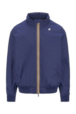 veste-bleue-en-nylon-stretch
