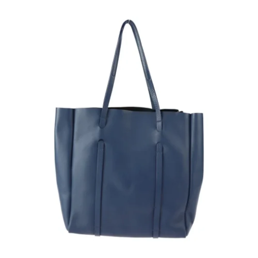 Balenciaga Vintage Pre-owned Fabric balenciaga-bags Blue Dames