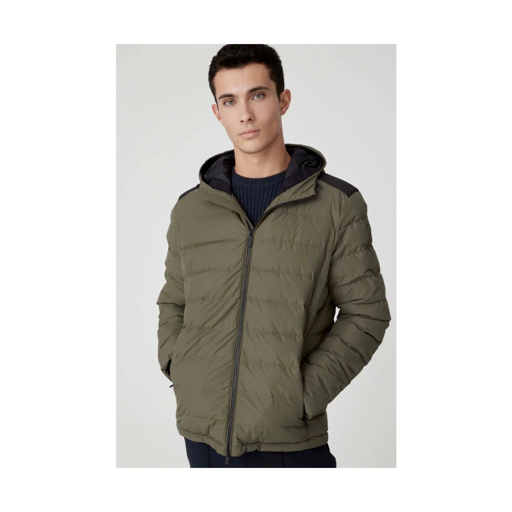 Ciesse Piumini Groene Winter Hooded Donsjas Green Heren