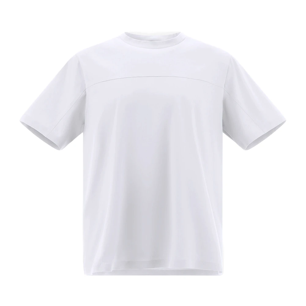 Herno Superfine Cotton Stretch T-Shirt White Heren