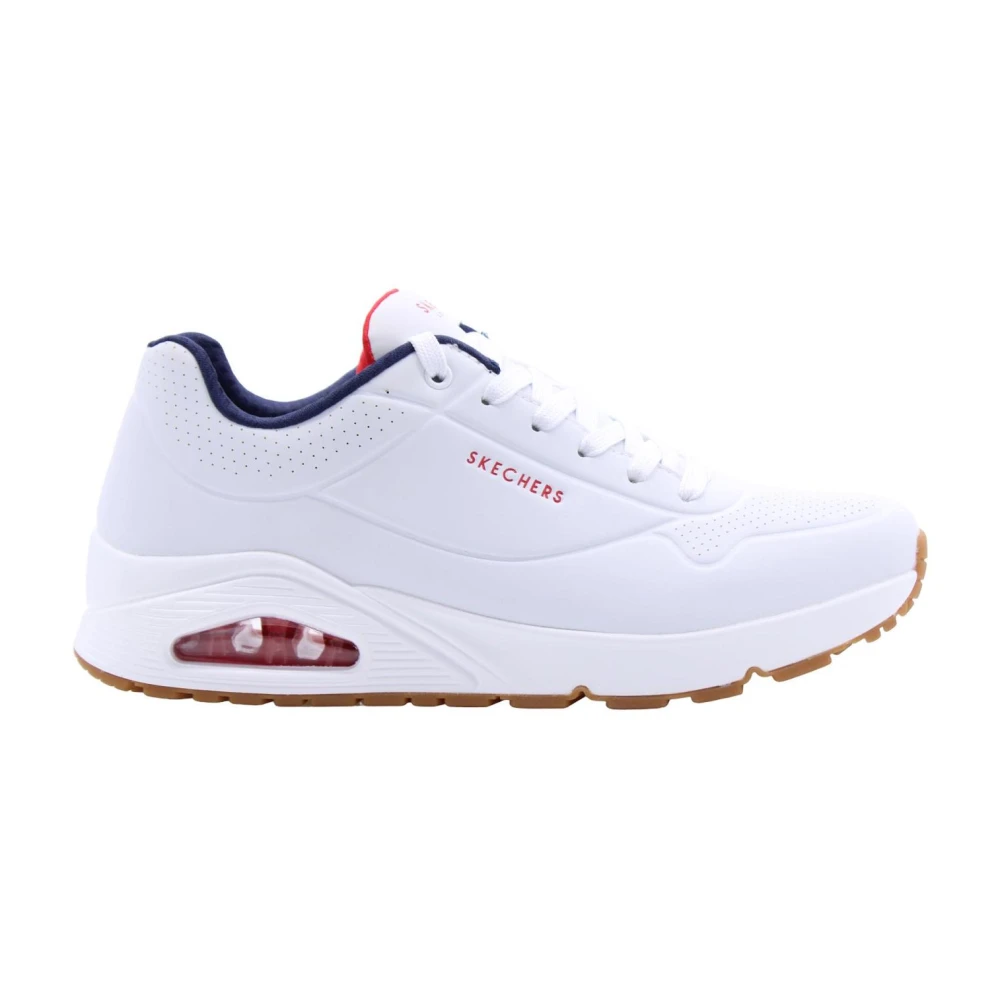 Skechers Men's White Stylish Trainor Sneaker For - Sneakers - 10 Uk - Shoes