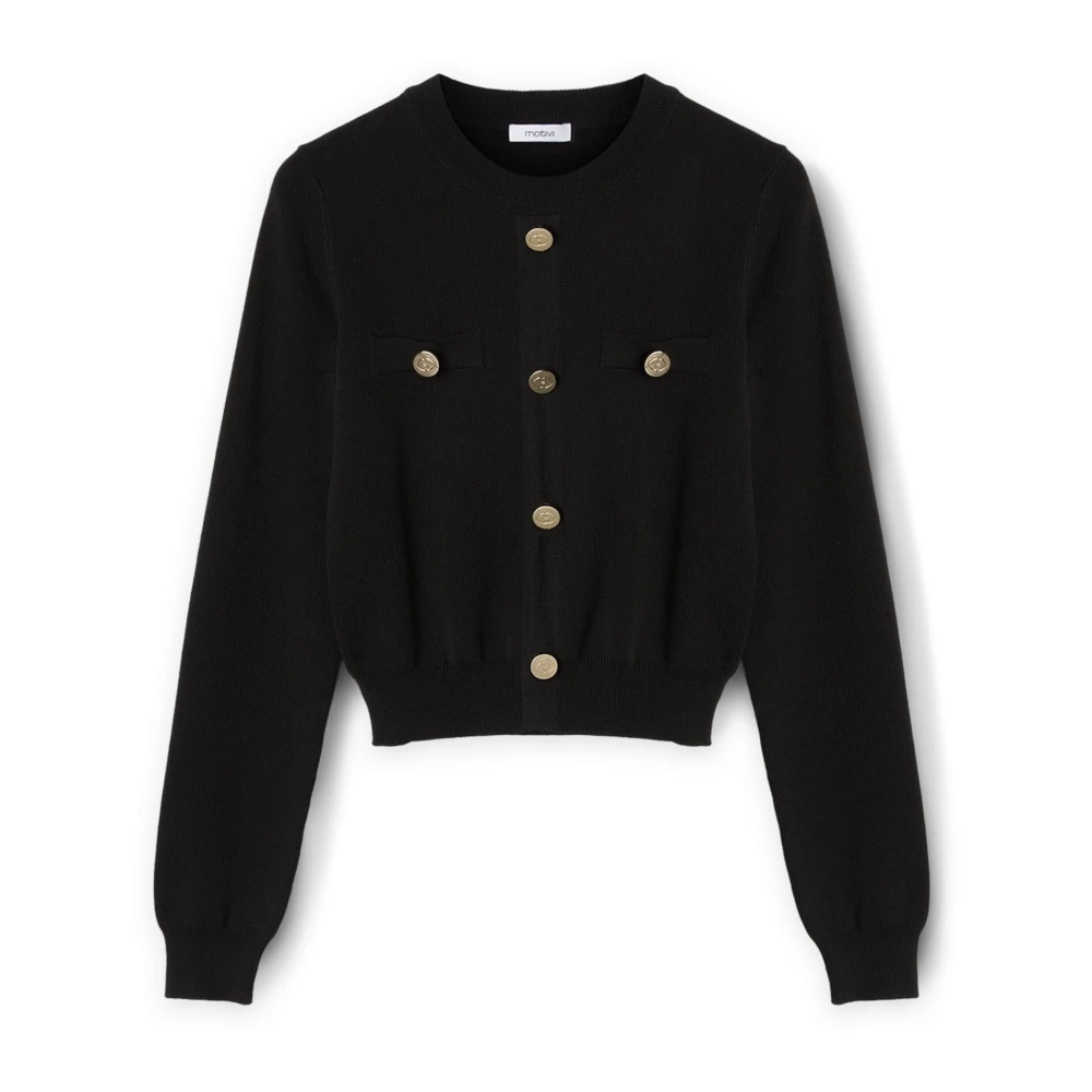 Knitwear > Round-neck Knitwear - - Motivi - Modalova