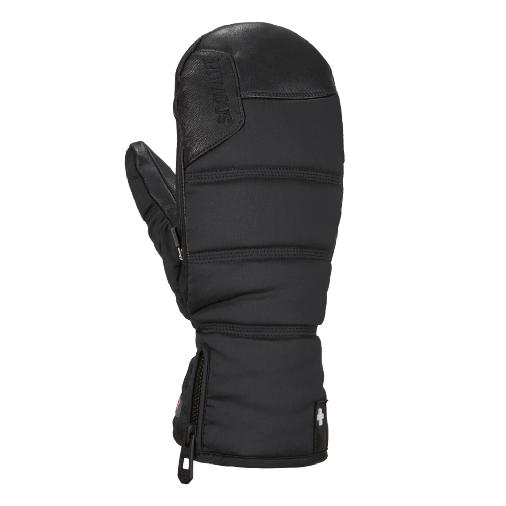 Snowlife Zwarte Verwarmde Wanten voor Ultiem Comfort Black Dames
