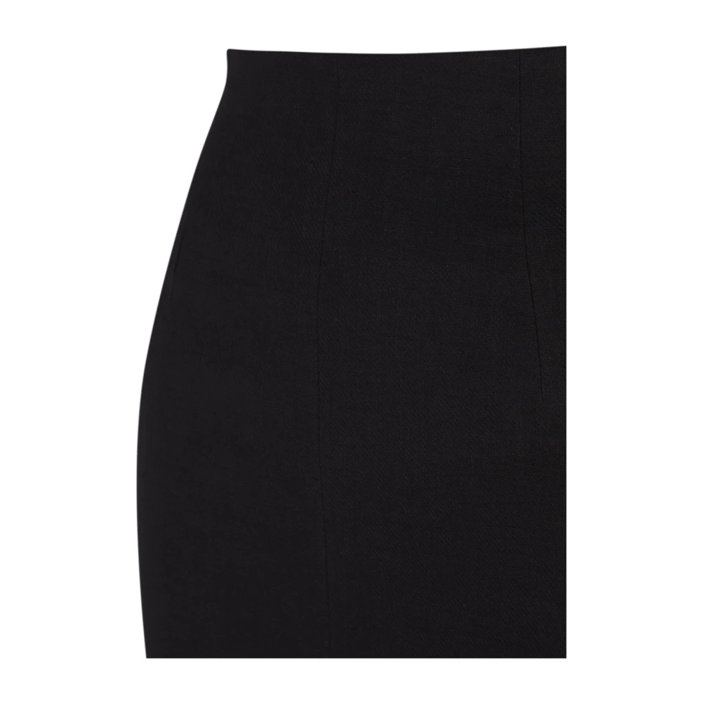 Cortana Zwarte lange rok Black Dames