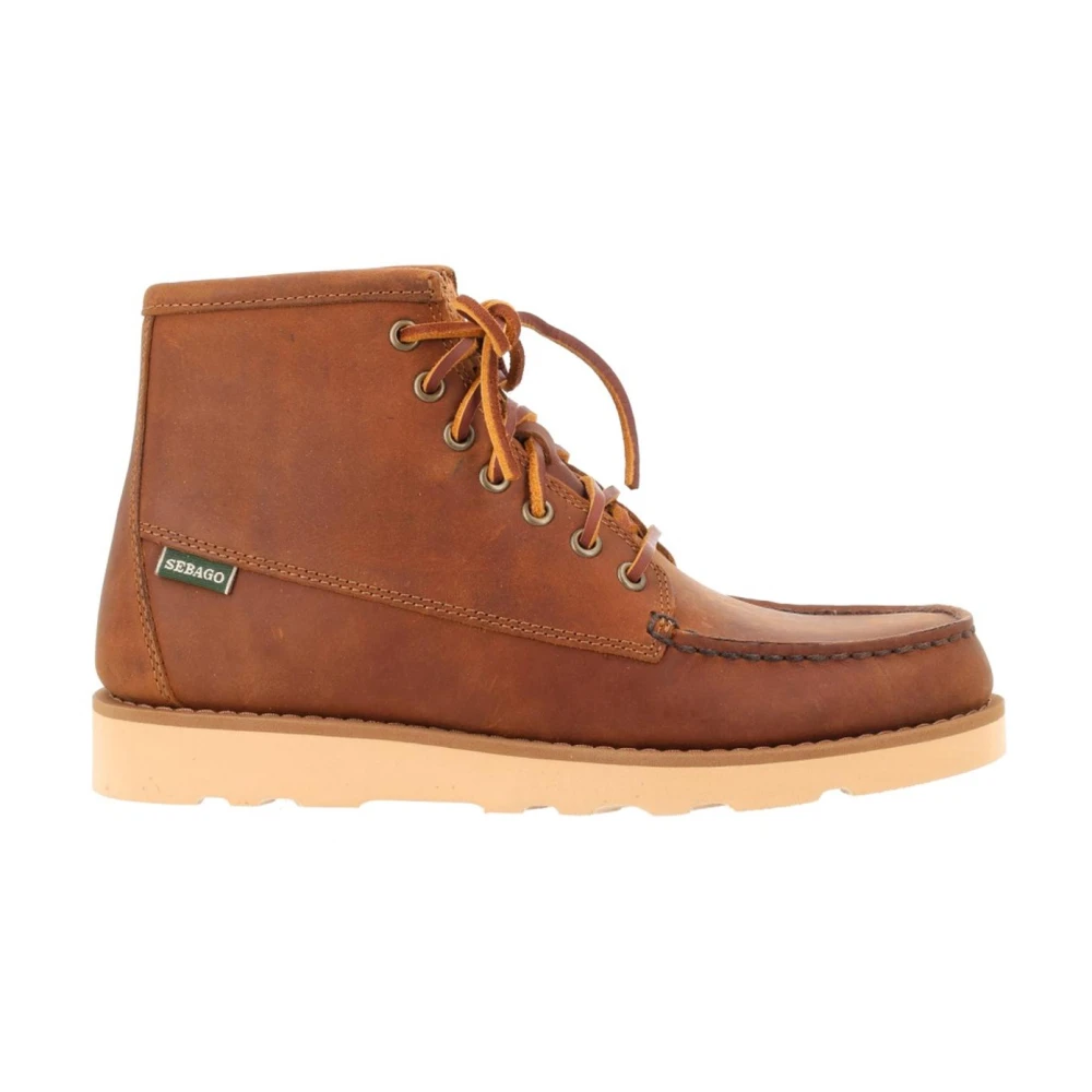 Sebago Uomo Marrone - Moccasin Tala Mid Crazy Horse - Shoes - 45 Eu - Immagine 3