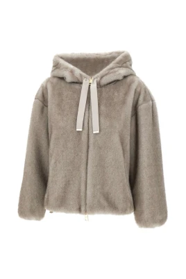 Grå Kappa Elegant Stil AW25
