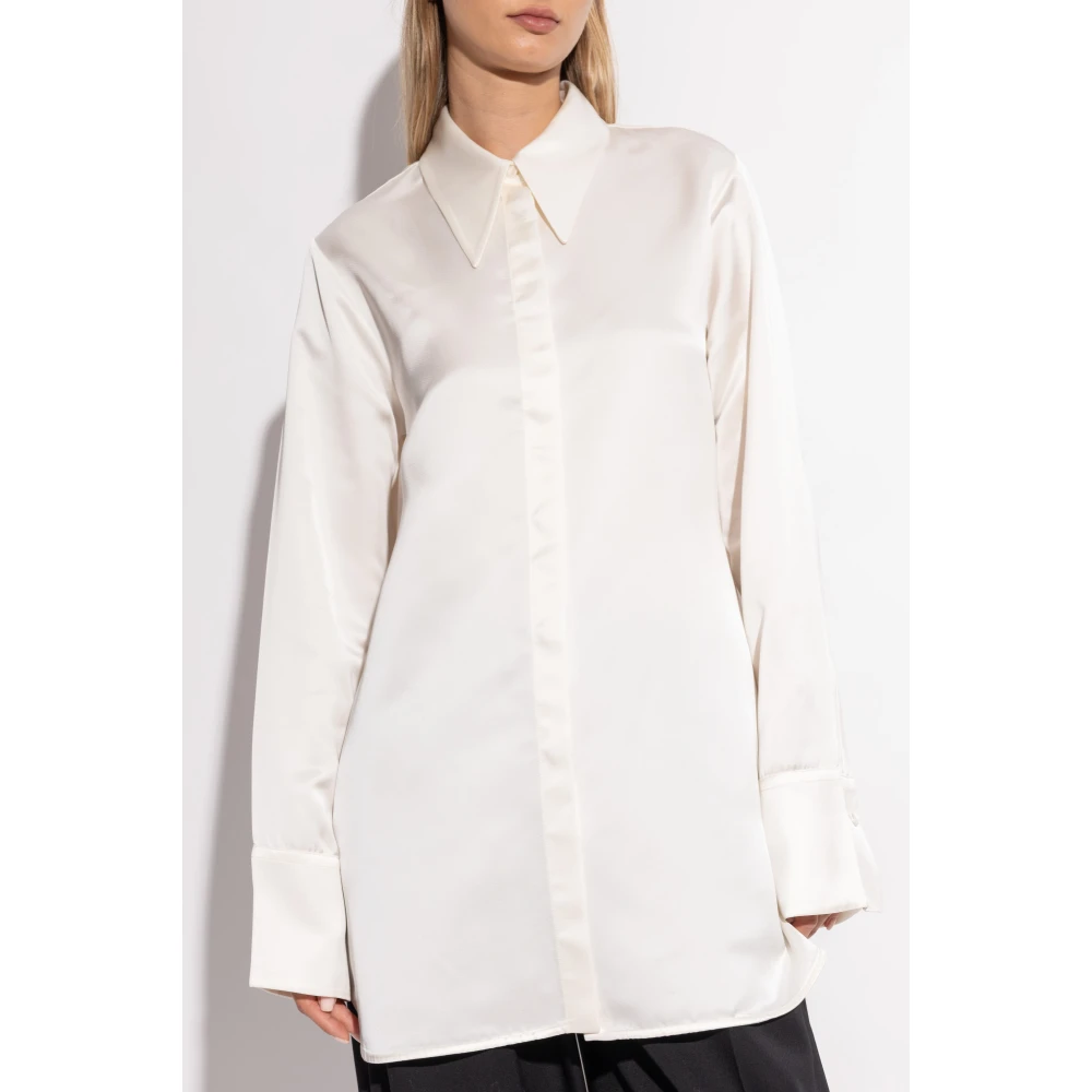 Jil Sander Lange shirt Beige Dames