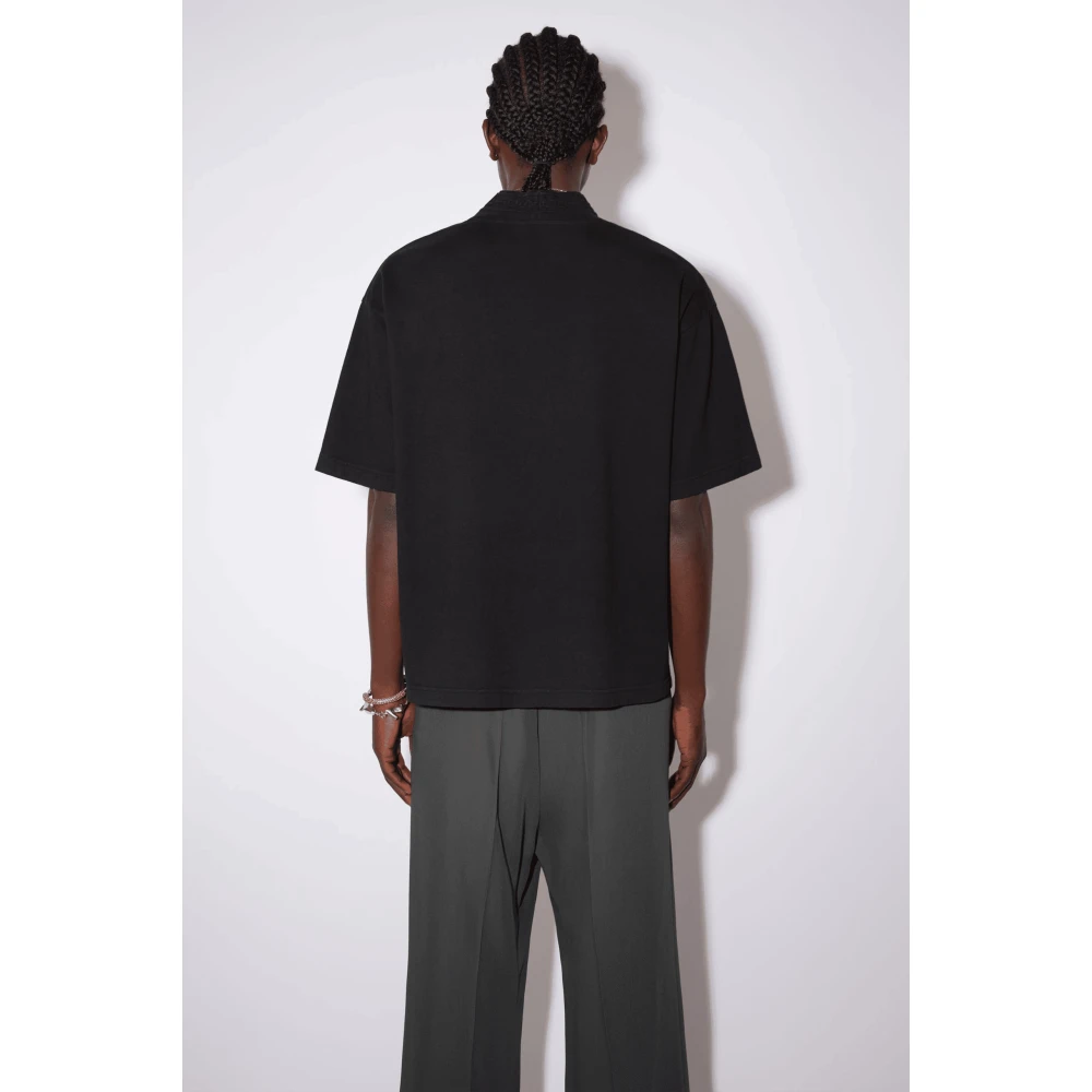 Acne Studios T-Shirts Black Heren