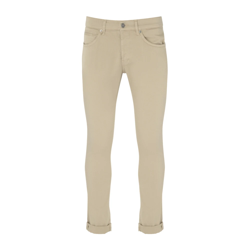 Dondup Skinny George Jeans in Beige Bull Stretch Beige Heren