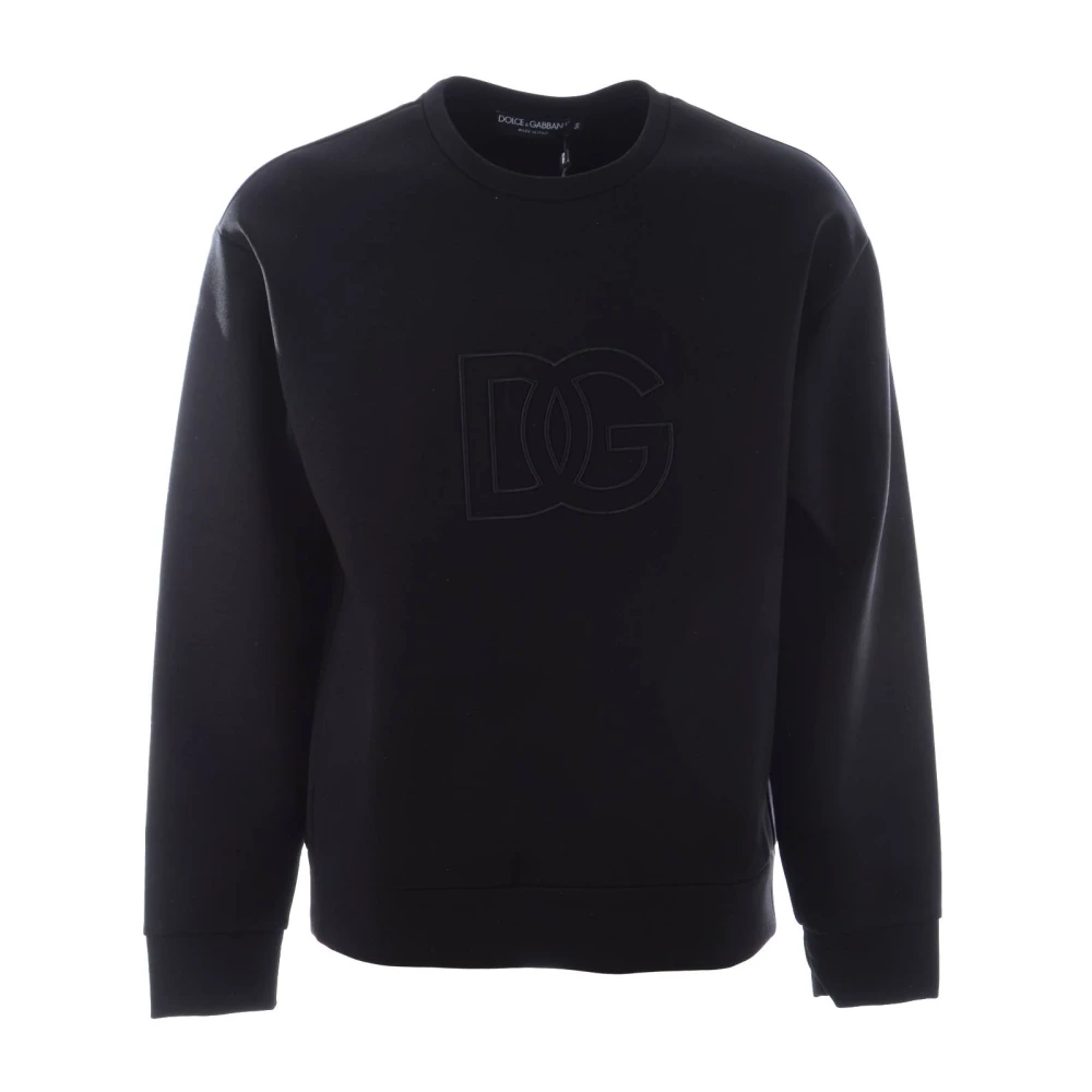 Dolce & Gabbana, Męska bluza DG Black, male, product