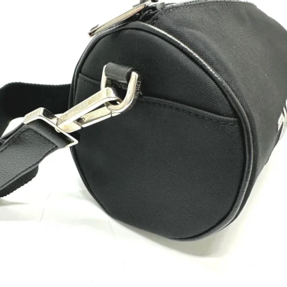 Dior Vintage Pre-owned Leather dior-bags Black Heren
