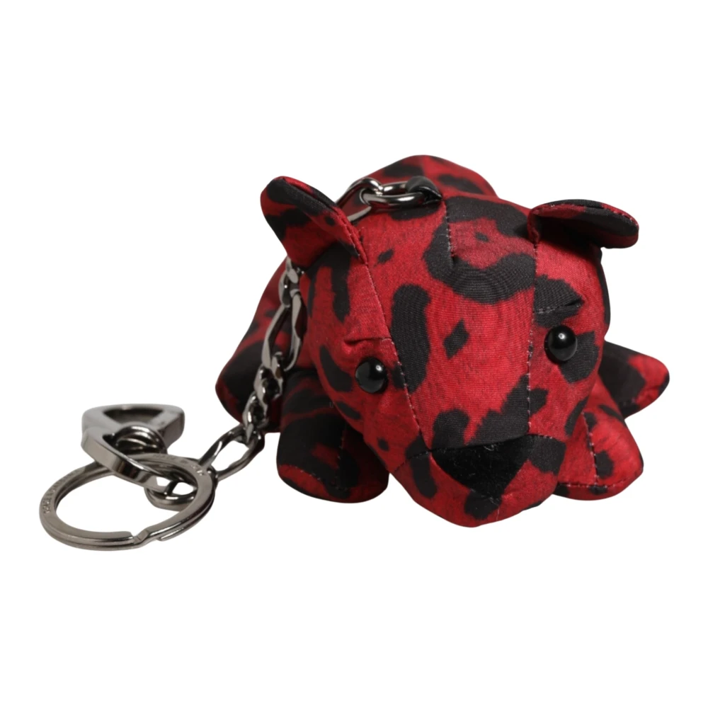 Dolce & Gabbana Unisex Animal Silhouette Bag Keychain Keyring
