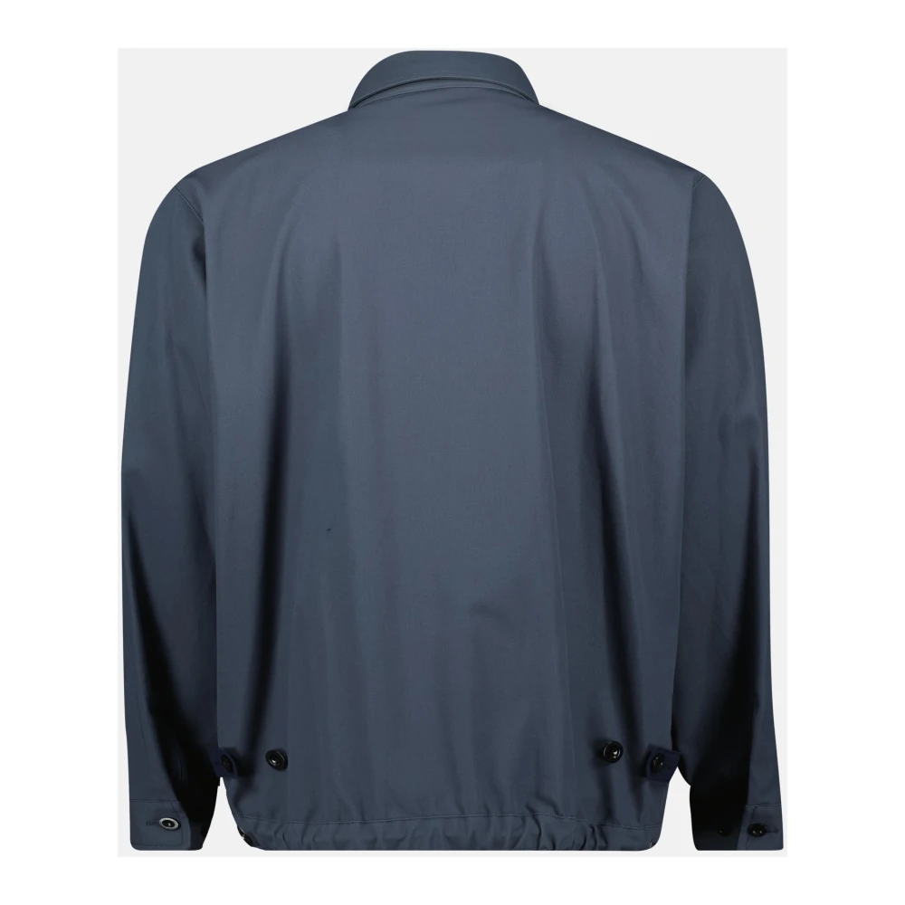 Sacai Blauw-Grijze Bomberjack Lente-Zomer 2025 Blue Heren