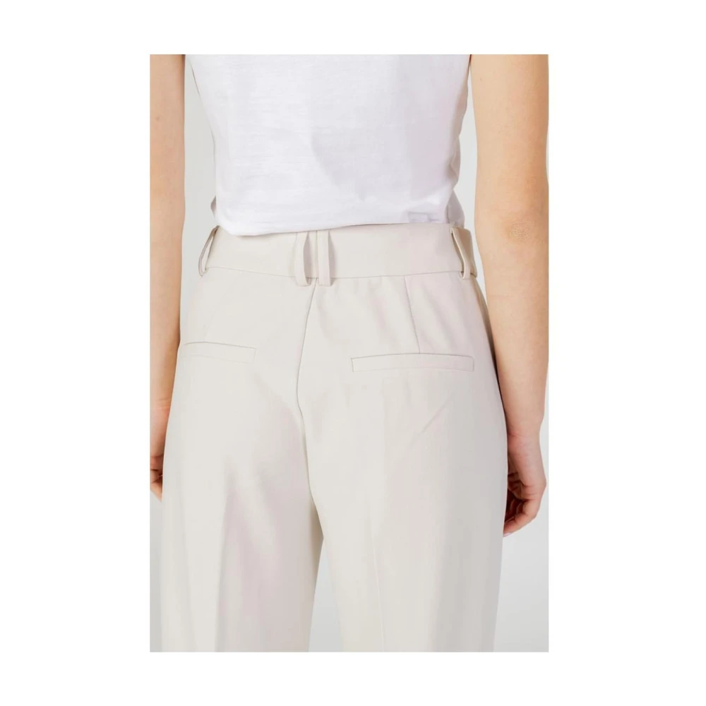 Only Beige Sigarettenbroek Lente Zomer Collectie Beige Dames