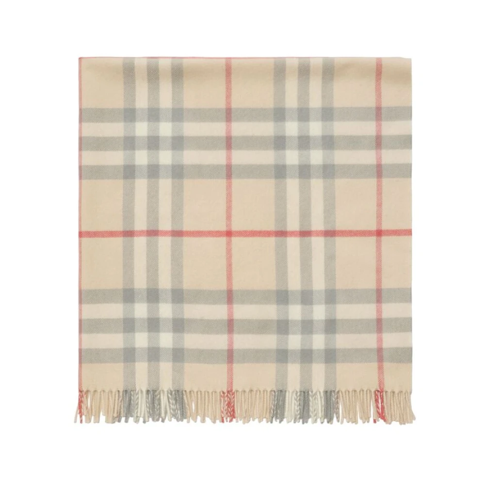 Check Pattern Wool Accessory - Burberry - Modalova