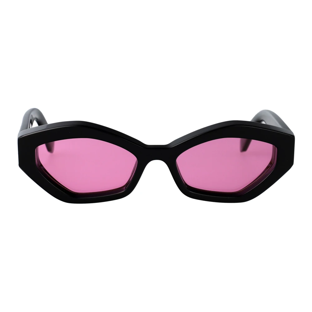 Off White Unisex Black Sunglasses, 55 Mm, Stylish Hilo Sunglasses For Summer Days