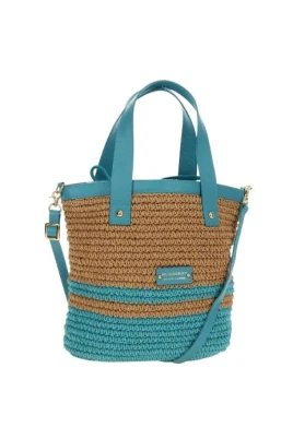 Pre-owned Raffia Handbag