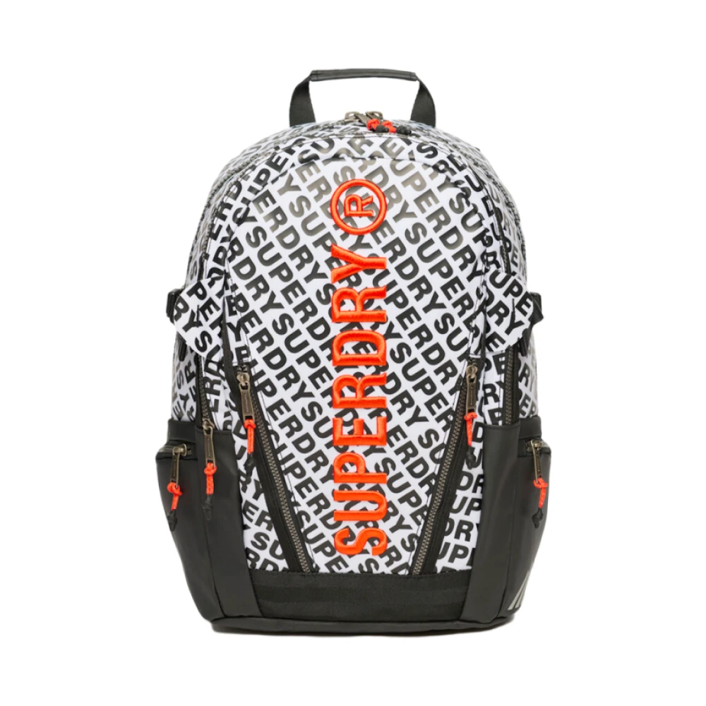 Superdry Donna Bianco Zaino Da Tarp Aop - Immagine 2