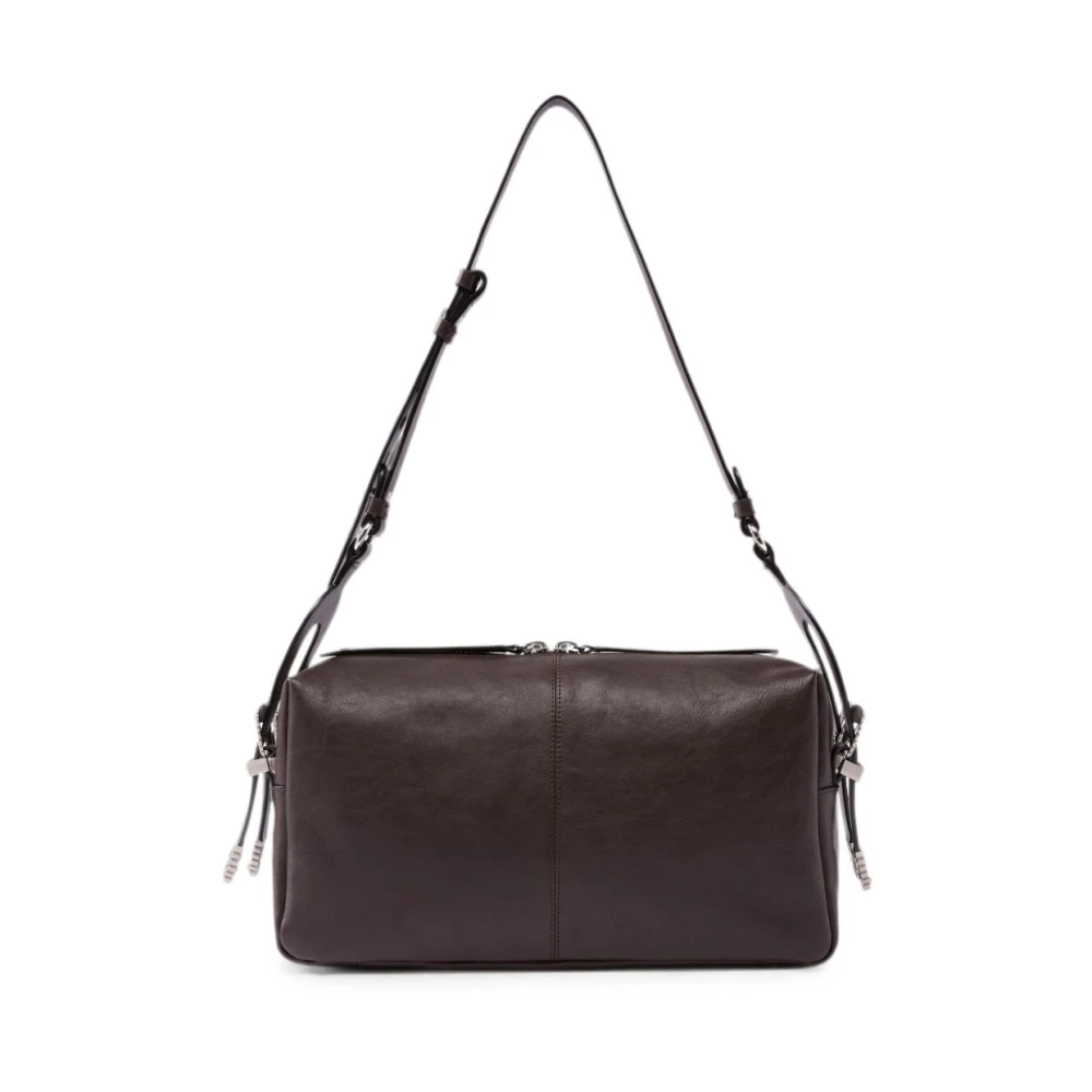 Pinko 24 Classic Shoulder Bag - Female - Shoulder Bags - Brown - One Size - Bags