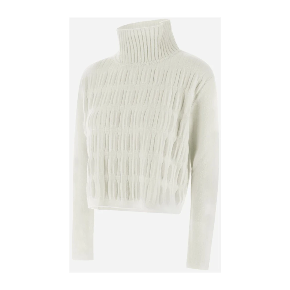 Herno Infinity 3D Resort Shirt White Dames