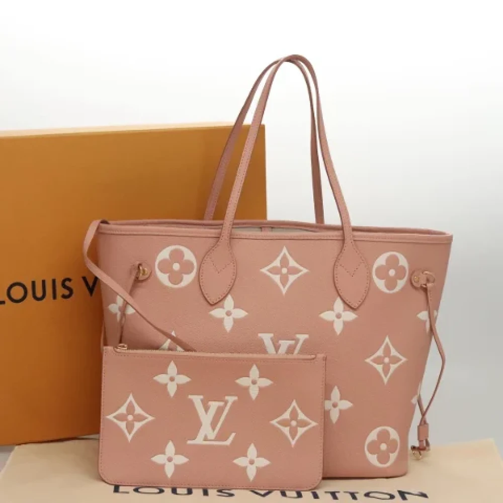 Louis Vuitton Vintage Pre-owned Leather totes Pink Dames