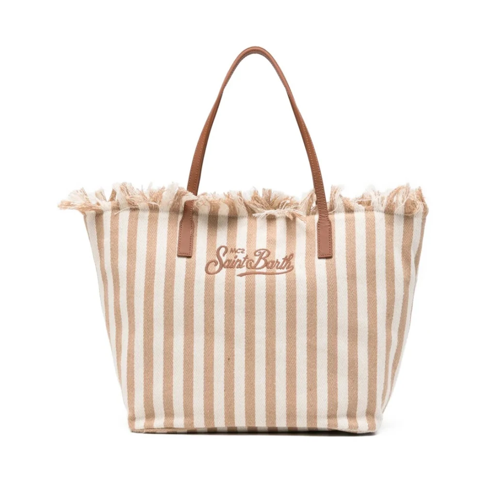 Mc2 Saint Barth Women's Beige Shopping Bags, One Size, Tote Bag