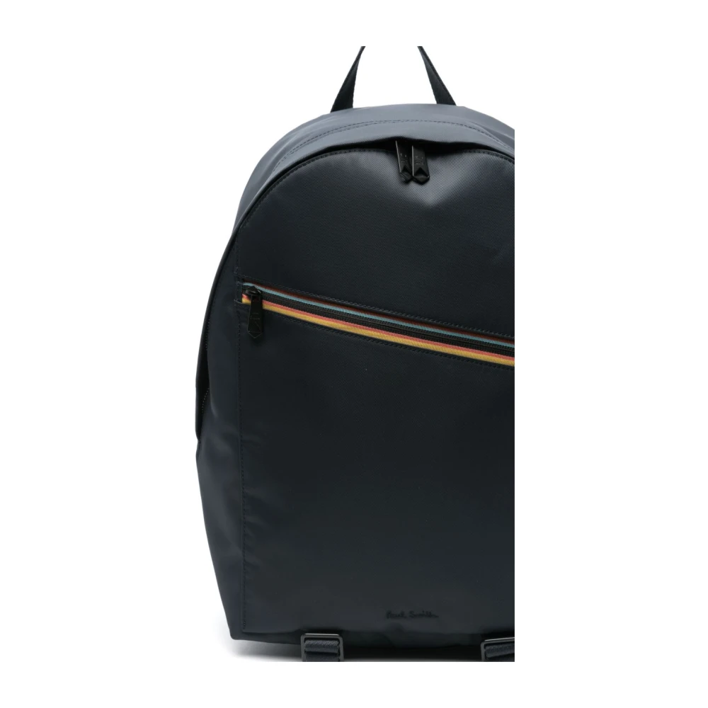 PS By Paul Smith Blauwe Bucket Bag & Rugzak Blue Heren
