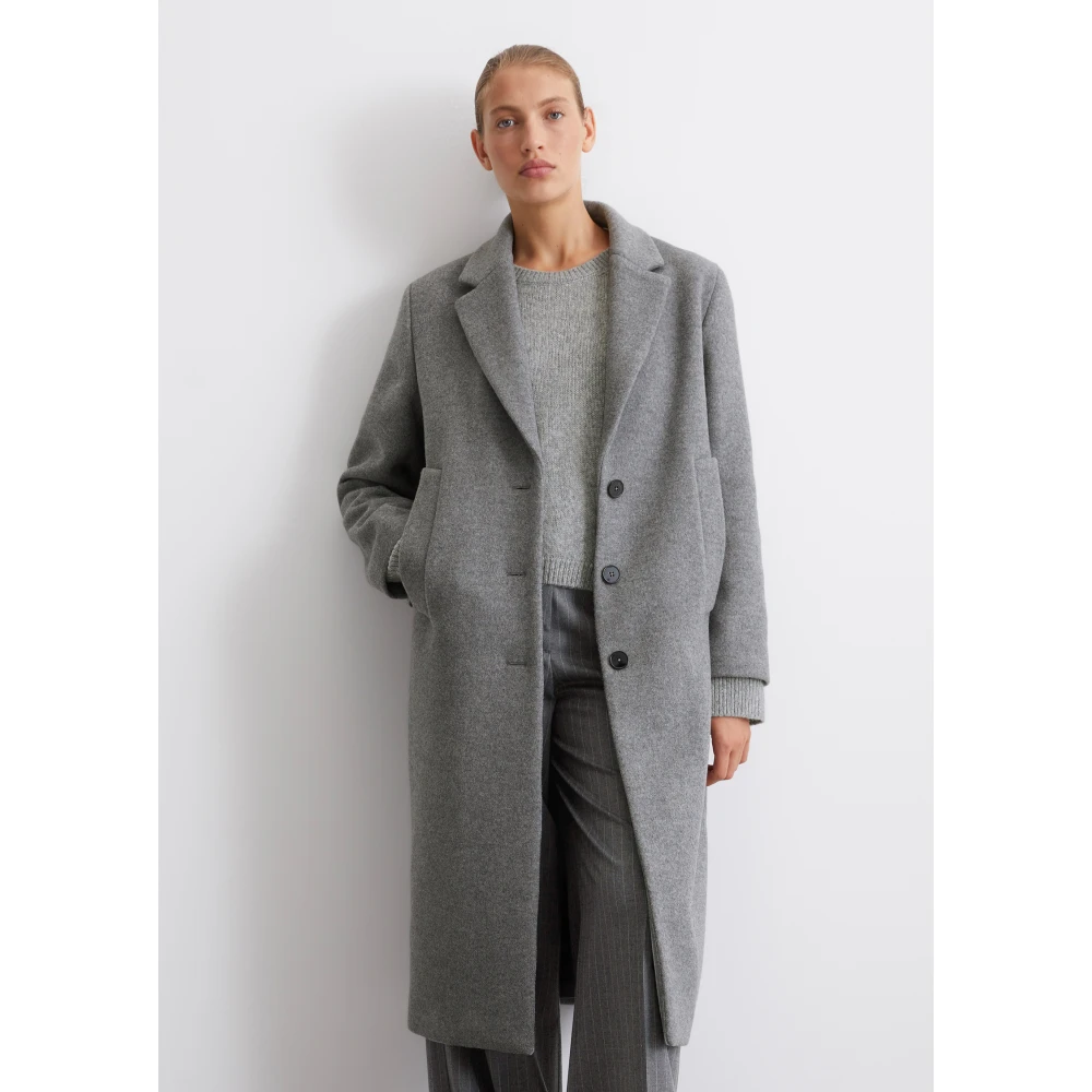Marc O'Polo Blazer coat relaxed Gray Dames