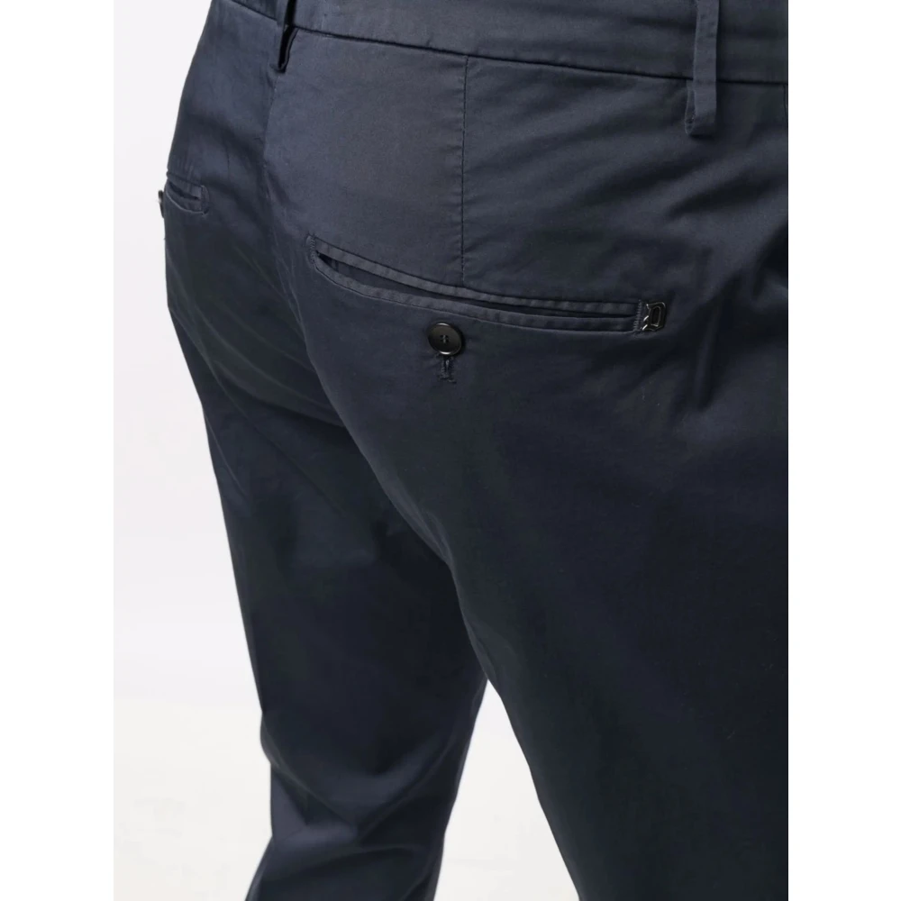 Dondup Blauwe Stijlvolle Broek Blue Heren