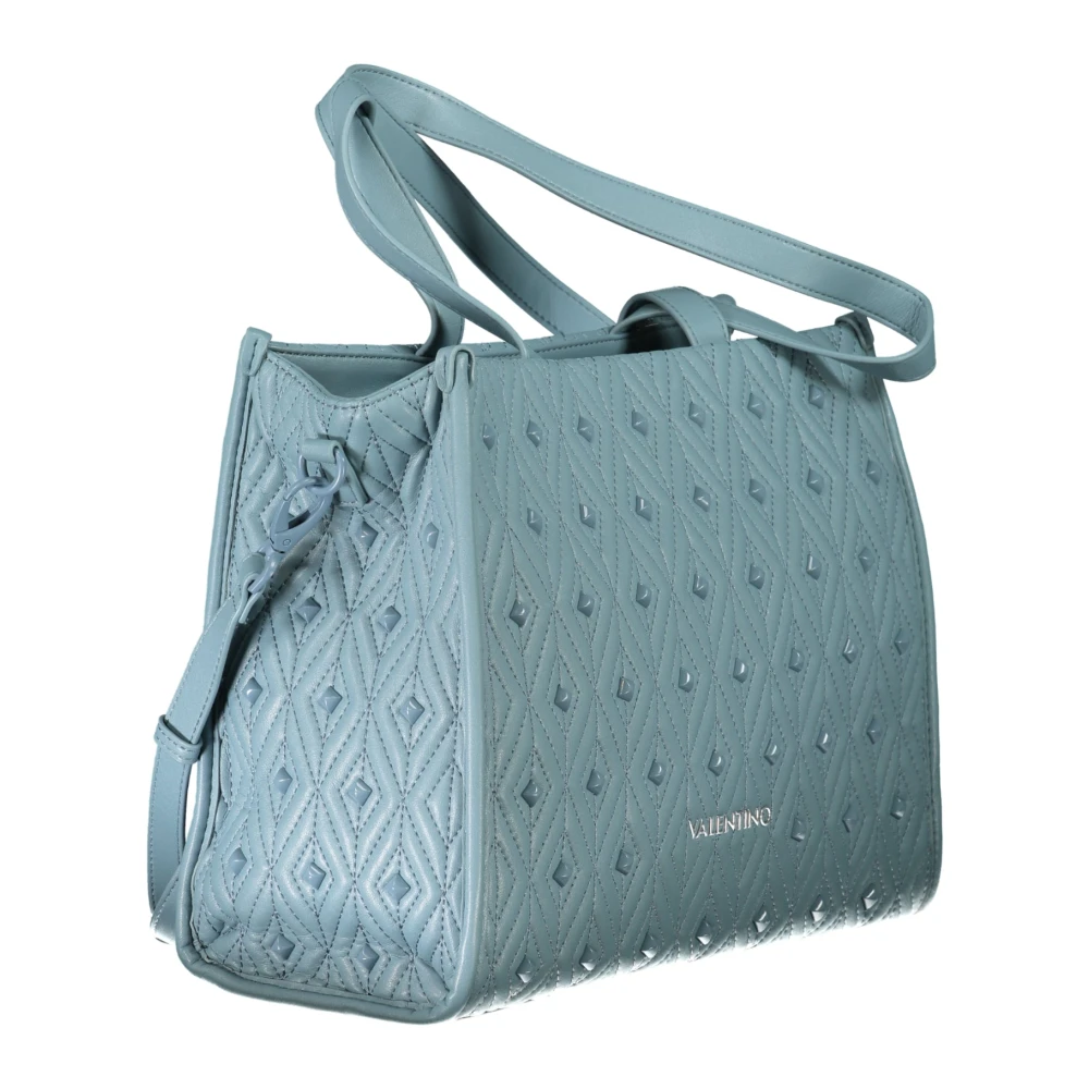 Valentino by Mario Valentino Blauwe Schoudertas met Afneembare Band Blue Dames