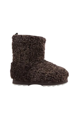 Teddy Chocolate Stiliga Ankelboots