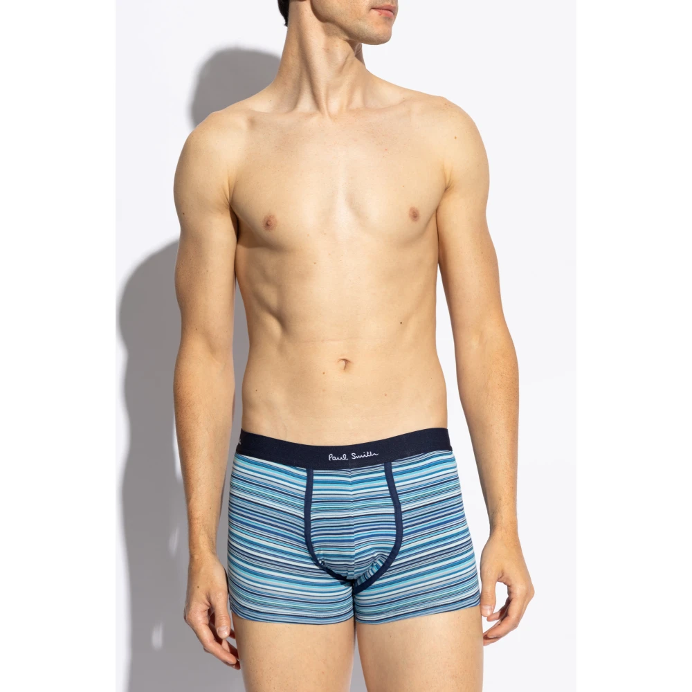 Paul Smith Driepak boxershorts Blue Heren