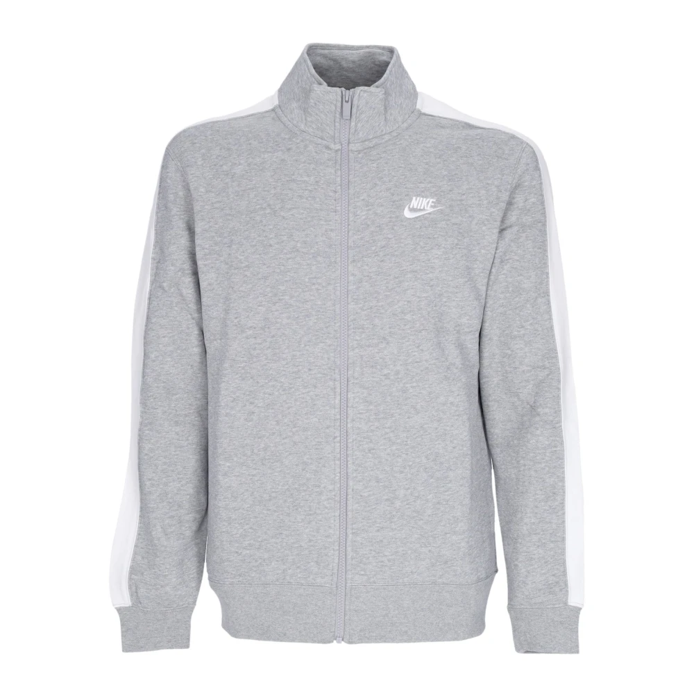 Nike Hoge Hals Sweatshirt Track Jas Gray Heren