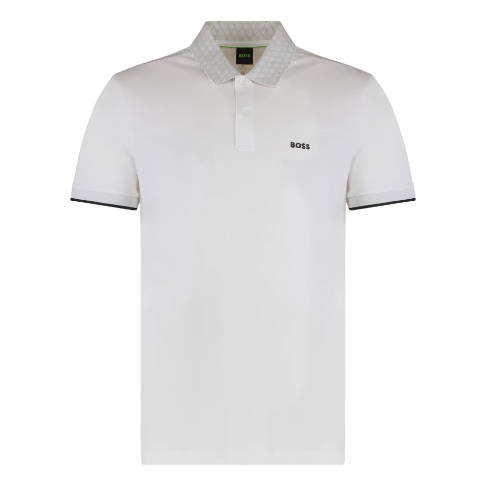 Boss , Polo Shirts, Male, White, 2XL, Paddy Polo