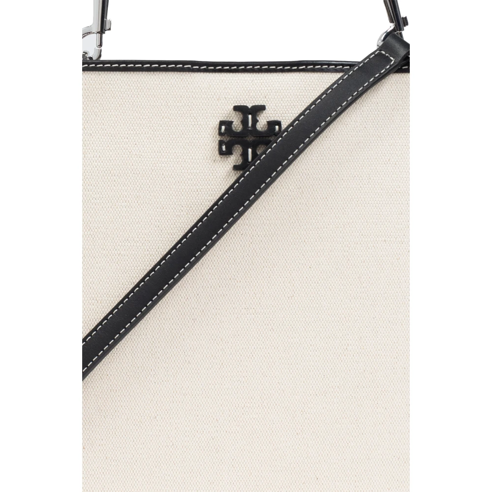 TORY BURCH Kleine emmer schoudertas Beige Dames
