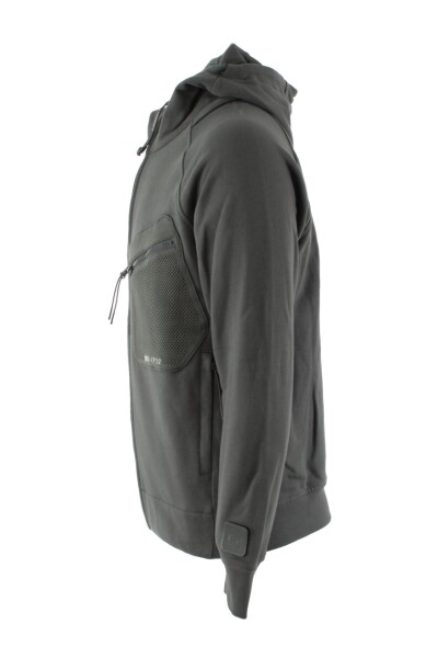 Groene Fleece Zip Sweatshirt
